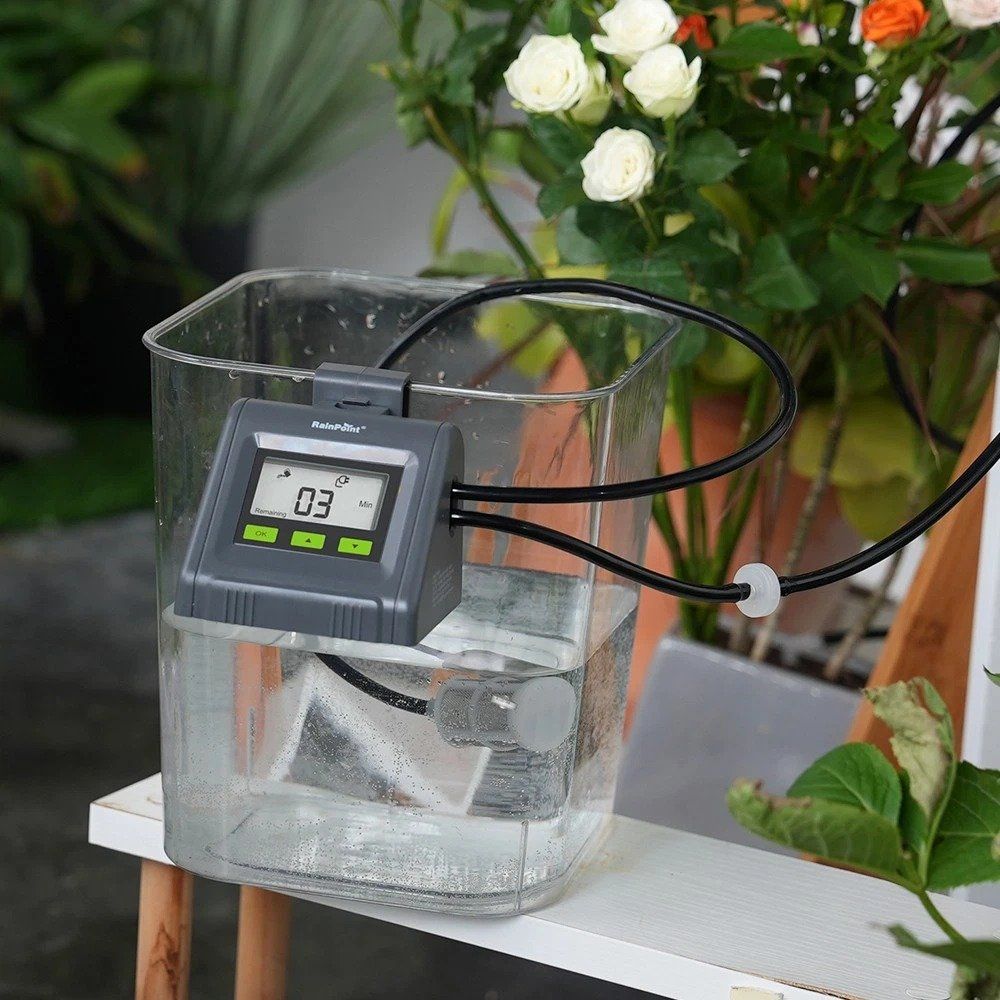 Armaturen: Timer Automatisch Bewässerungssystem Bis zu 10 Topfpflanze – Neu (gemäss Beschreibung) aus Kirchdorf AG von Lionstein 5