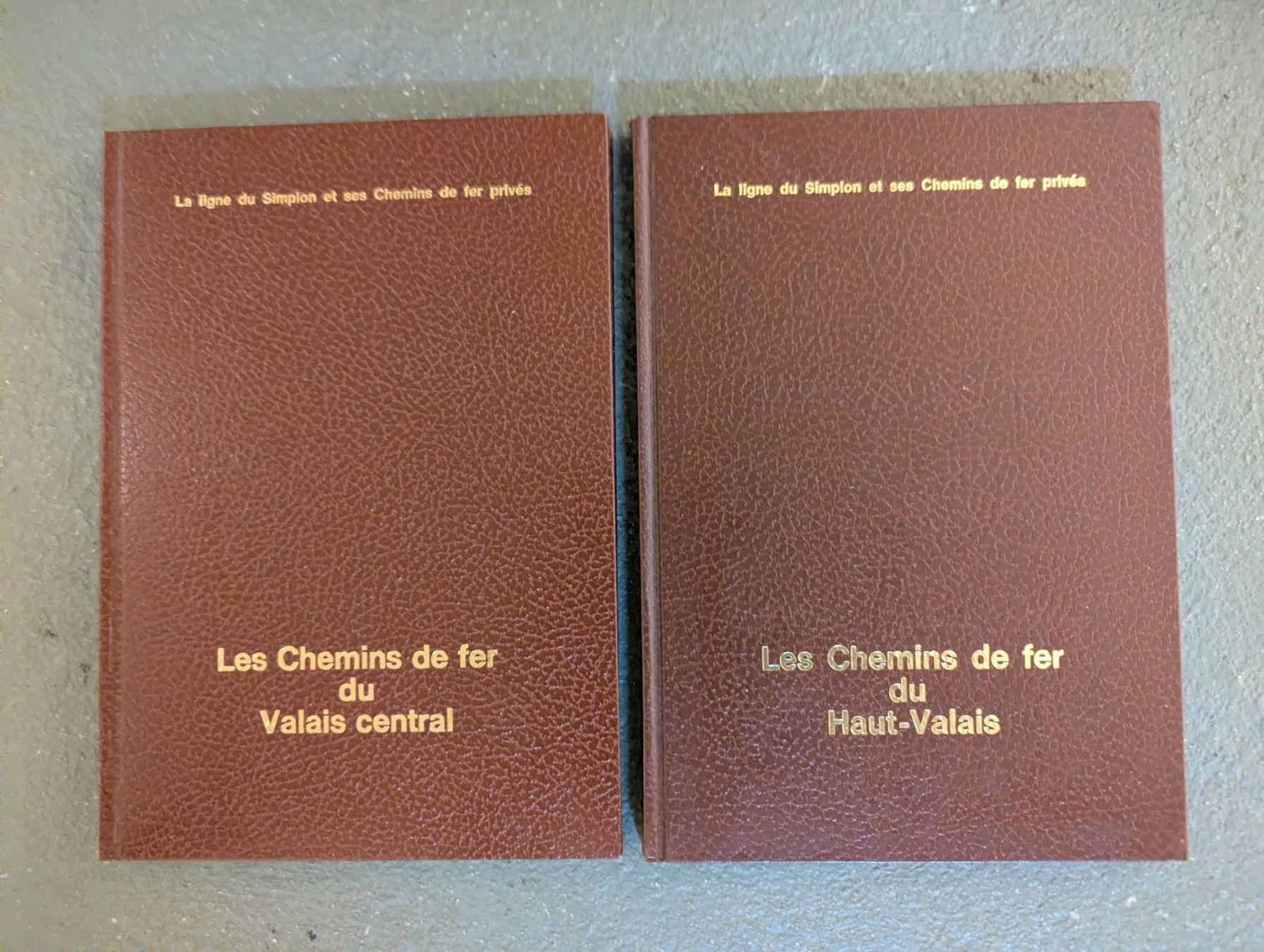 Libri: 7 volumes de chemins de fer. – Usato da montcherand venduto da Niollu 2