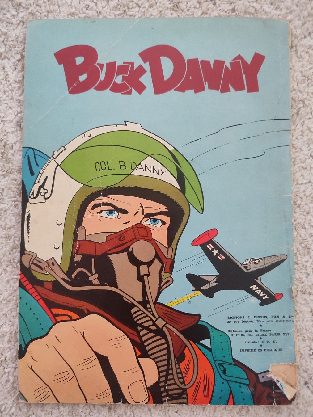 Fumetti: Buck Danny - Prototype fx-13 - EO - BE – Usato da Bougy-Villars venduto da Vogue 5
