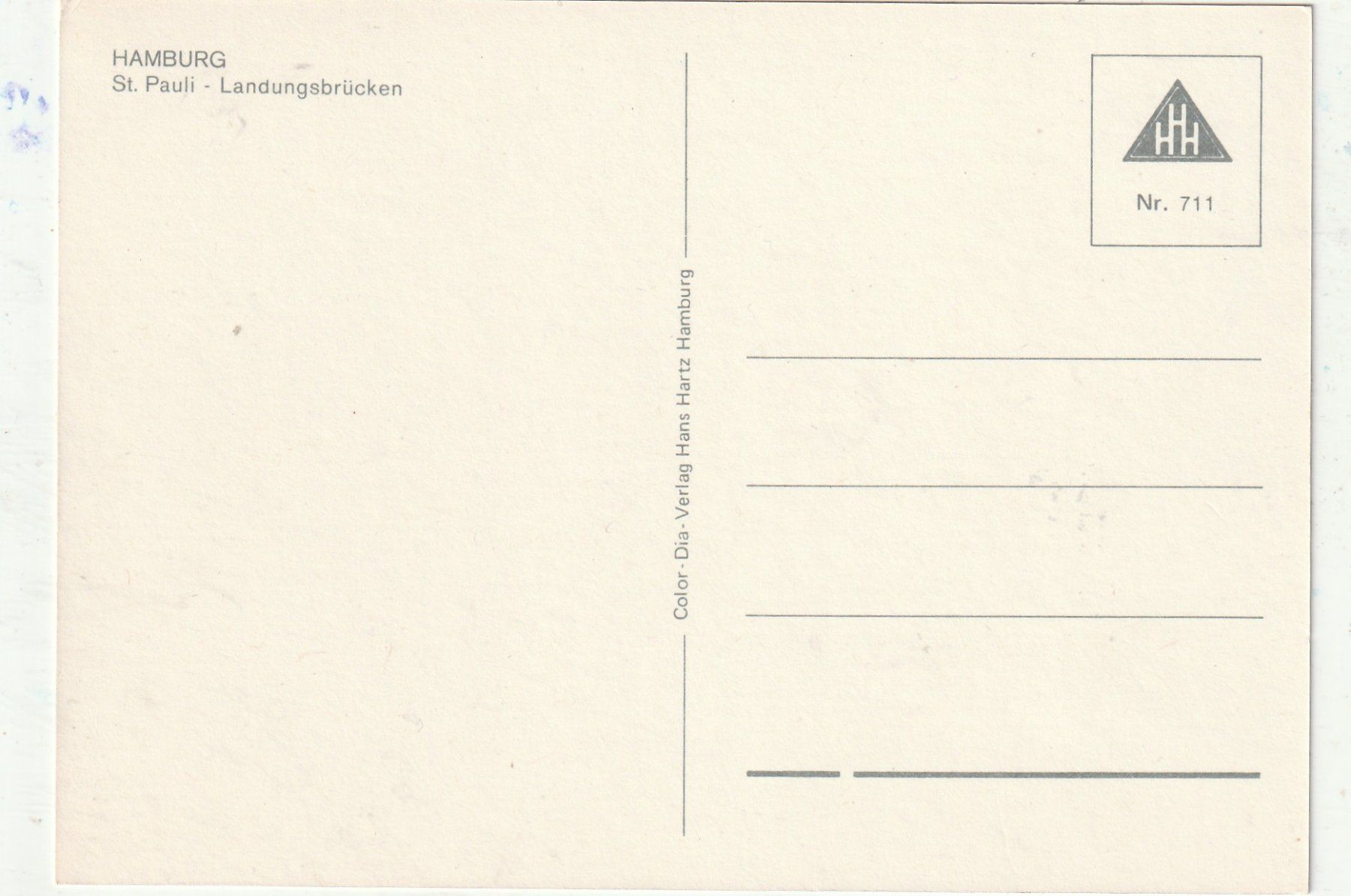 Cartoline postali: Hamburg  Schiff – Usato da Lumbrein venduto da made02 1