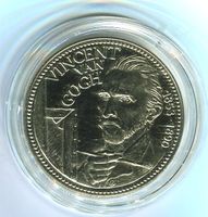 Münze "2 1/2 ECU. Vincent van Gogh. Niederlande 1995".
