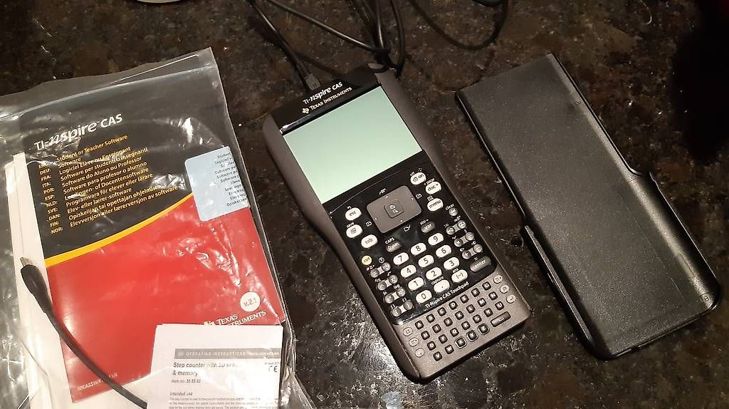 Taschenrechner: TI Nspire CAS Texas Instruments Rechner – Gebraucht aus Altdorf UR von kurt.truttmann 2
