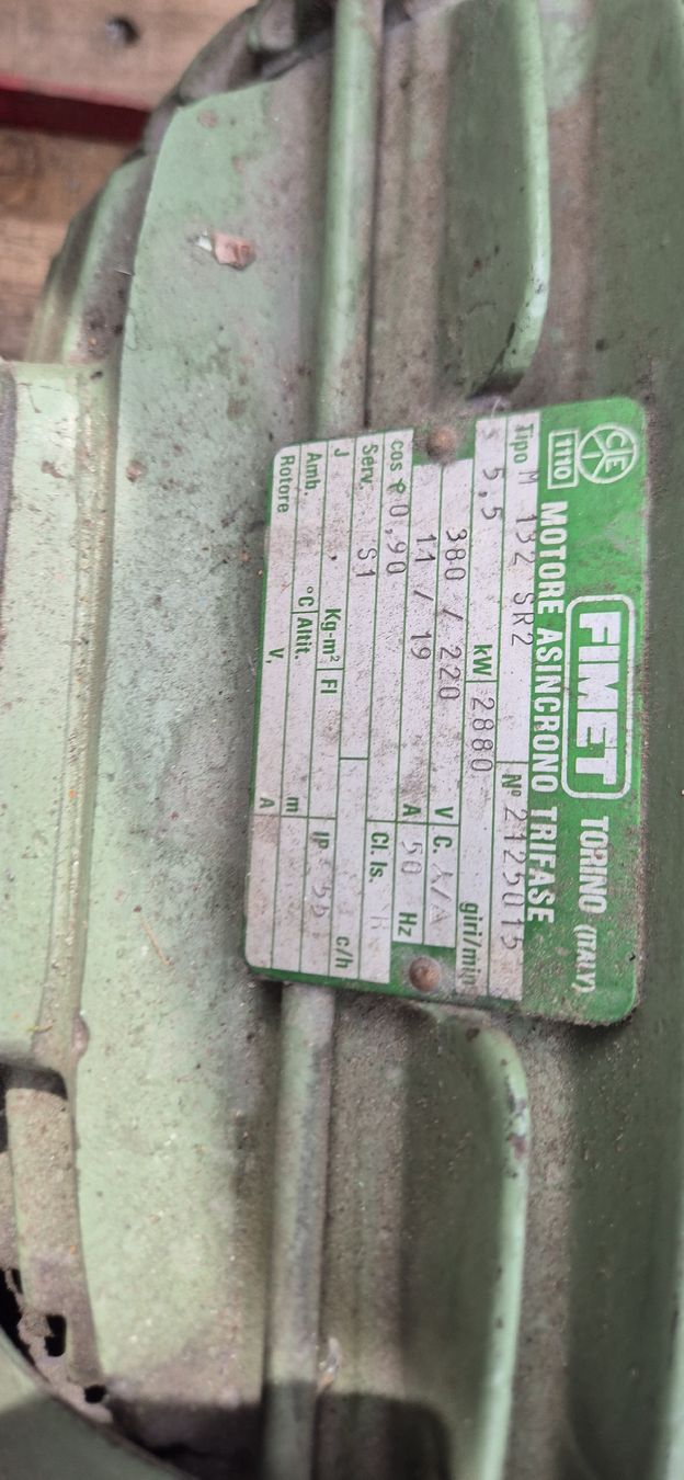 Moteurs: moteur electr. 5,5kW – D'occasion à Berlens par ETE68