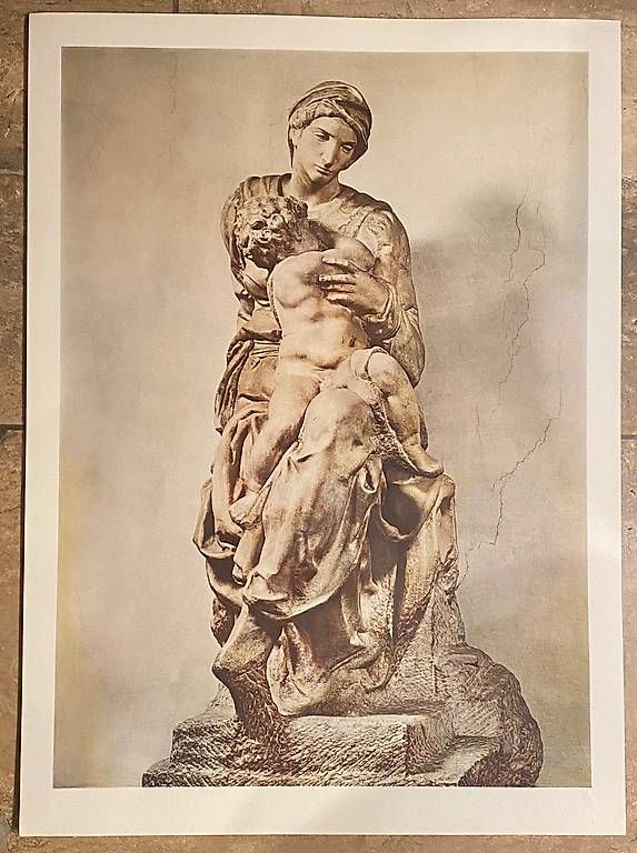 Foto & Immagini: Kunstdruck Michelangelo Madonna e Bambino – Usato da Biel/Bienne venduto da gneist2012