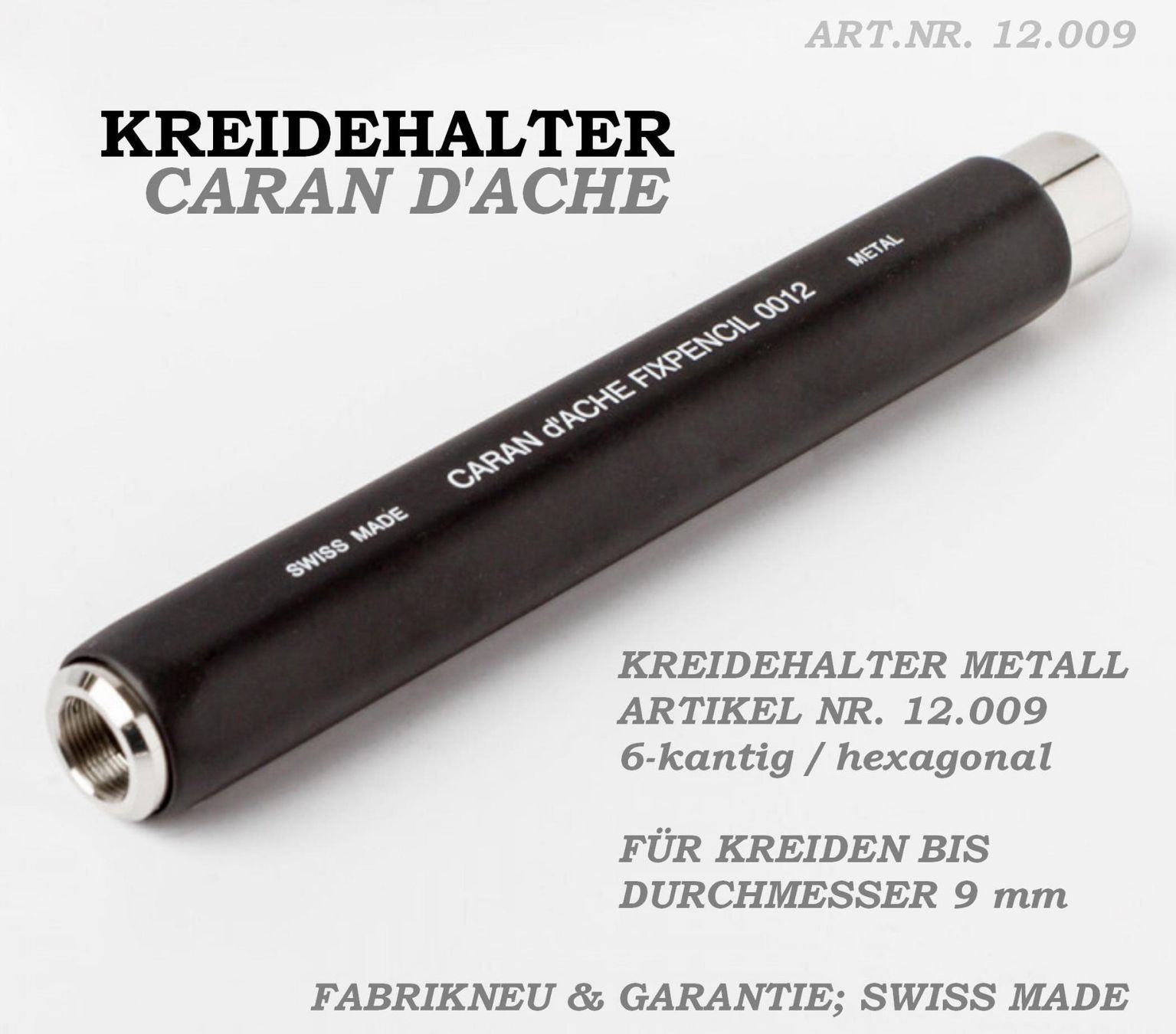 Caran D'Ache Matite, matite colorate & gessi: AKTION = 12.009 Fixpencil Kreidehalter Pastelle Caran d'Ache – Nuovo e nell'imballaggio originale da Strengelbach venduto da Mozi1 1