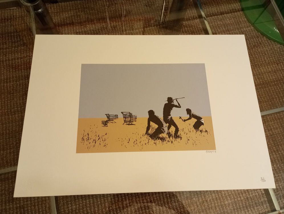 Banksy trolley hunters Kaufen auf Ricardo