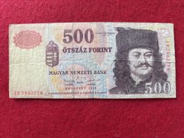 Billet Hongrie 🇭🇺 1998