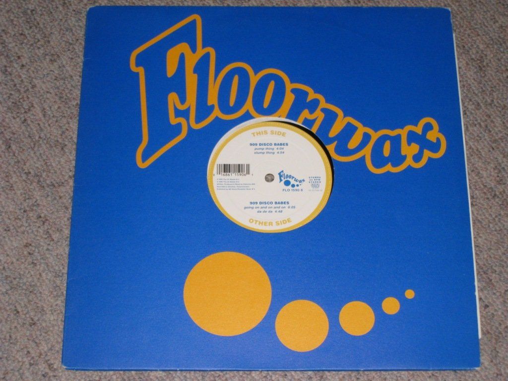 Schallplatten: MAXI - 909 DISCO BABES - PUMP THING – Gebraucht aus Steckborn von Quo7