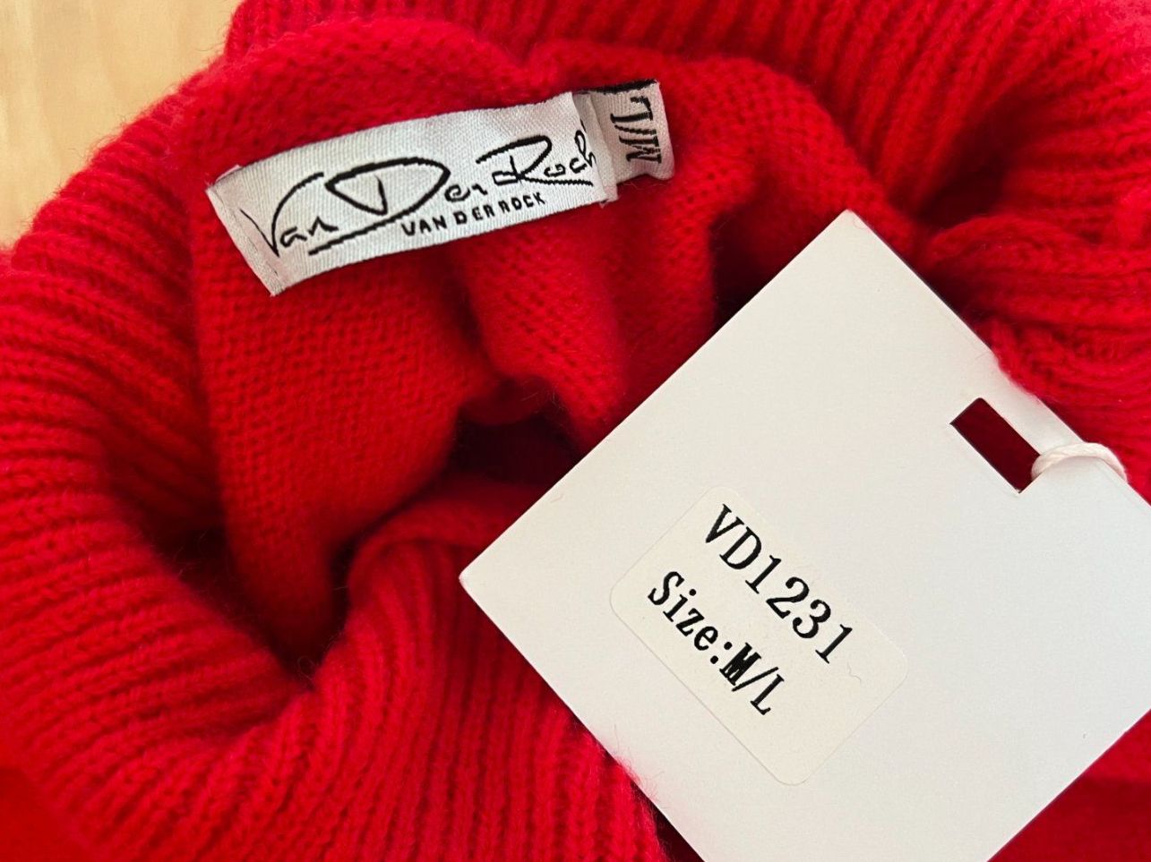 Maglioni & Felpe: VAN DER ROCK Strick Pullover in Gr. M/L, Rot, NEU – Nuovo e nell'imballaggio originale da Worb venduto da farben20zauber 4