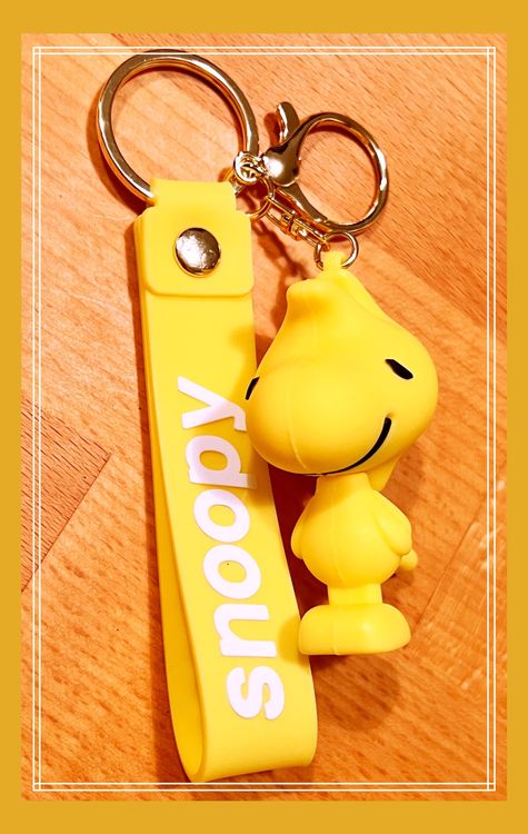 SNOOPY- WOODSTOCK** Schlüsselanhänger von Snoopy
