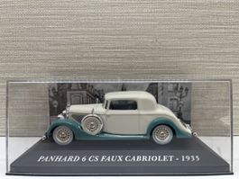 Panhard 6 CS Faux Cabriolet 1935 - Sammlerstück Top!