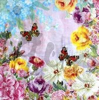 Serviette butterfly charm (1319) 2Stk.