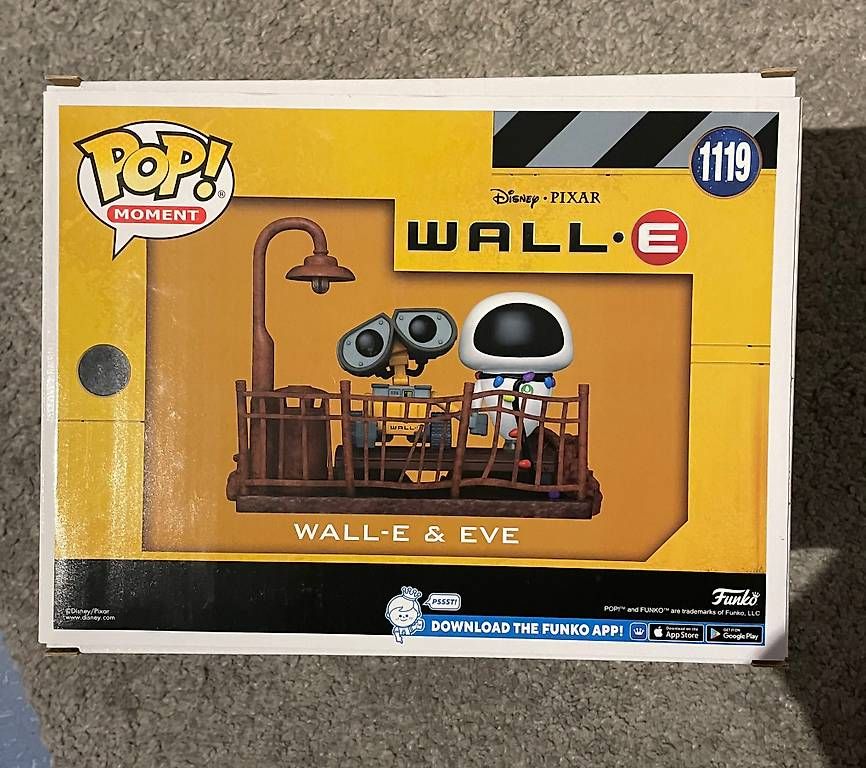 Funko Statuette: FUNKO POP!!! Wall-E & Eve – Usato da Arbedo venduto da rin_lzm6 2