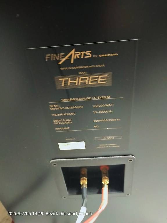 Grundig Casse acustiche: Grundig Fine Arts Standlautsprecher THREE – Usato da Weiach venduto da Highend-Hifi 2