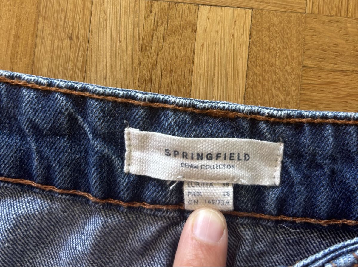 Gonne: Jupe en jean Springfield taille 38 état neuf – Nuovo (secondo la descrizione) da Vevey venduto da lau_c6mw 3