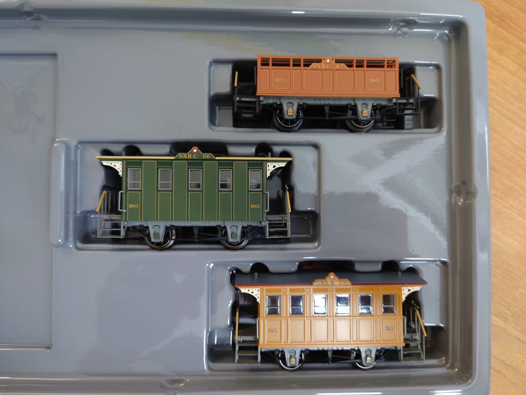 Märklin Modellini di ferrovie: Märklin Spanisch-Brötli-Bahn Set 43471 – Nuovo (secondo la descrizione) da Luzern venduto da MR1973 1