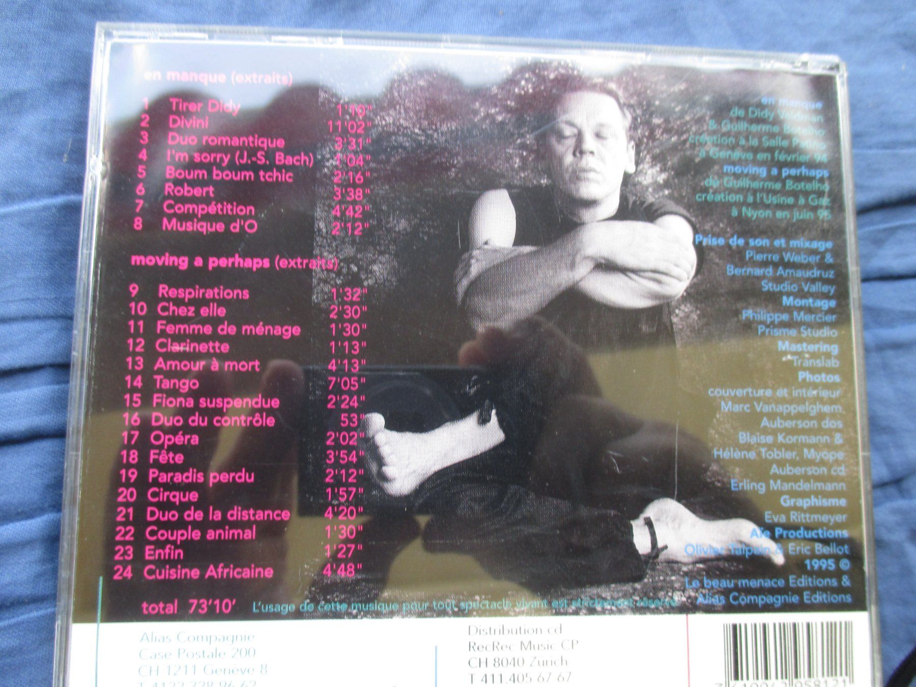 CDs: Pascal Auberson : Moving A Perhaps en manque – D'occasion à Colombier NE par Nevenma 1
