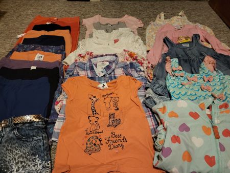 Sommerkleiderset Mädchen, Gr. 98