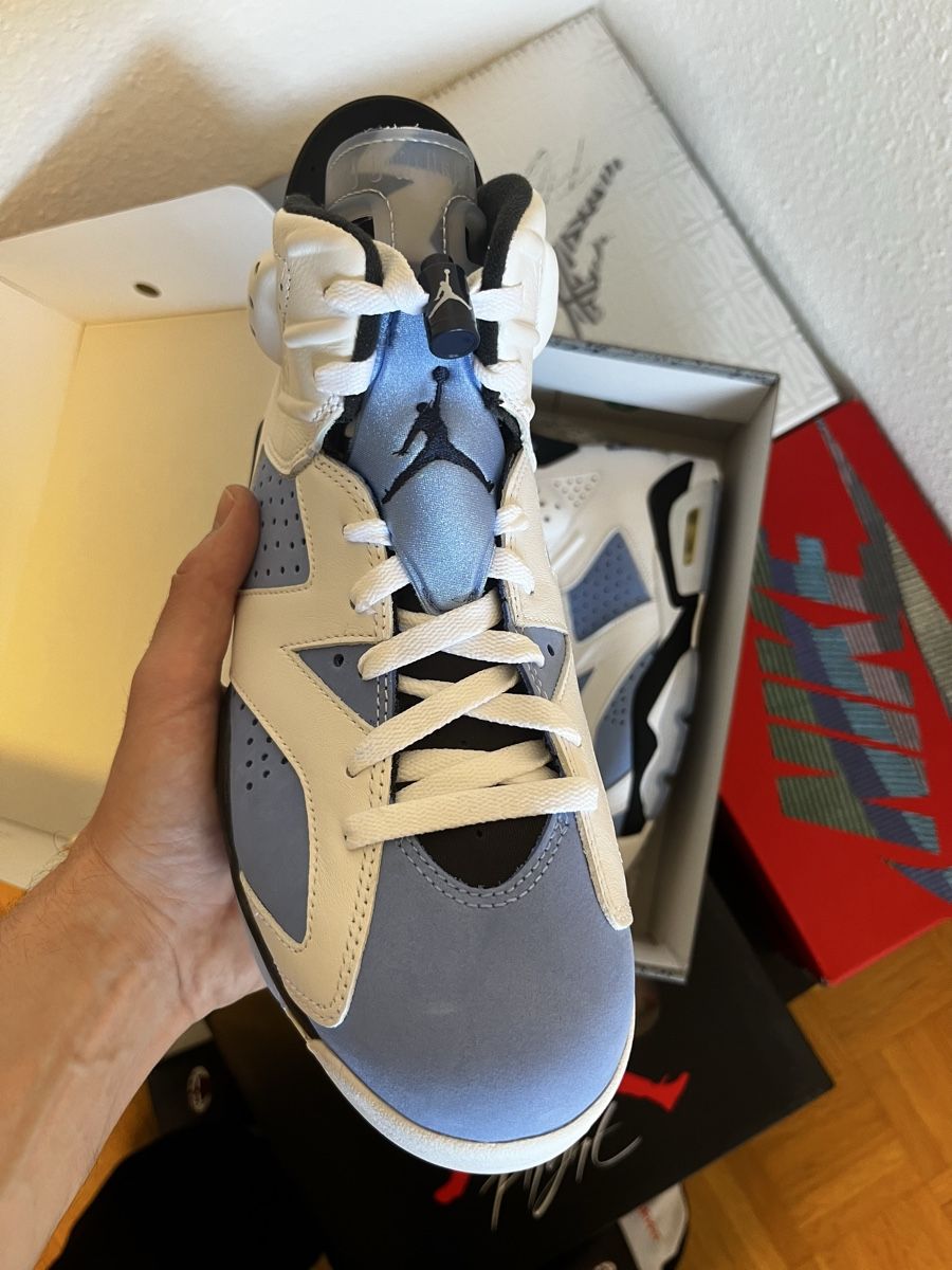 Jordan Scarpe da uomo: Air Jordan 6 UNC, Grösse 42 – Nuovo e nell'imballaggio originale da Liebefeld venduto da donetasy 3