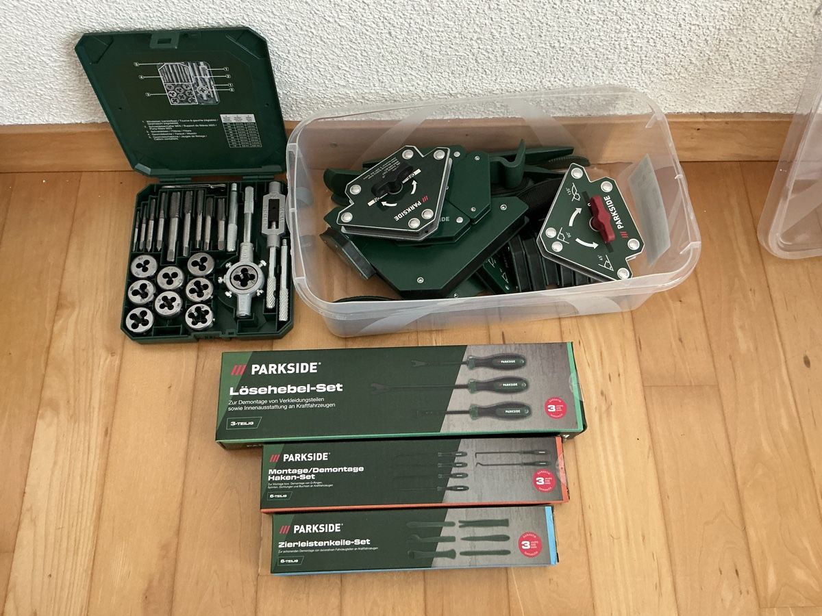 Parkside Tutti gli attrezzi: Parkside Werkzeug-Set – Nuovo (secondo la descrizione) da Arbon venduto da Ramon136 1