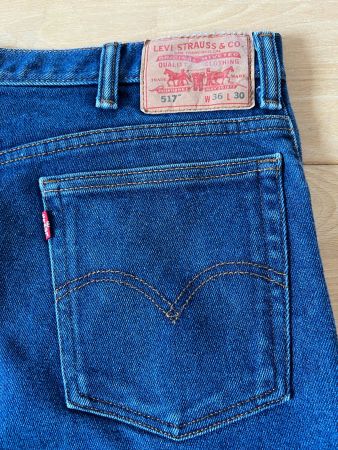 LEVI'S 517 Jeans in Gr. W36/L30, Blau