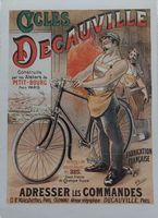 Verkerhaus CH - CYCLES DECAUVILLE - der Plakatsammlung