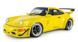 Porsche RWB Natali Bodykit 2023 Gelb 1/18 Solido NEUHEIT