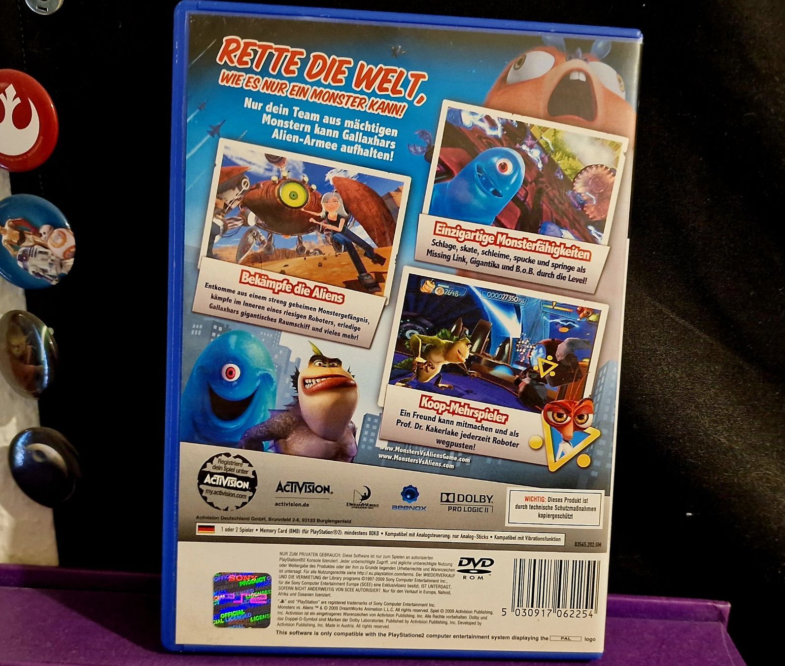 Spiele: Monster VS Aliens - Playstation 2 (PS2) – Gebraucht aus Reinach BL von _MasterK_ 1