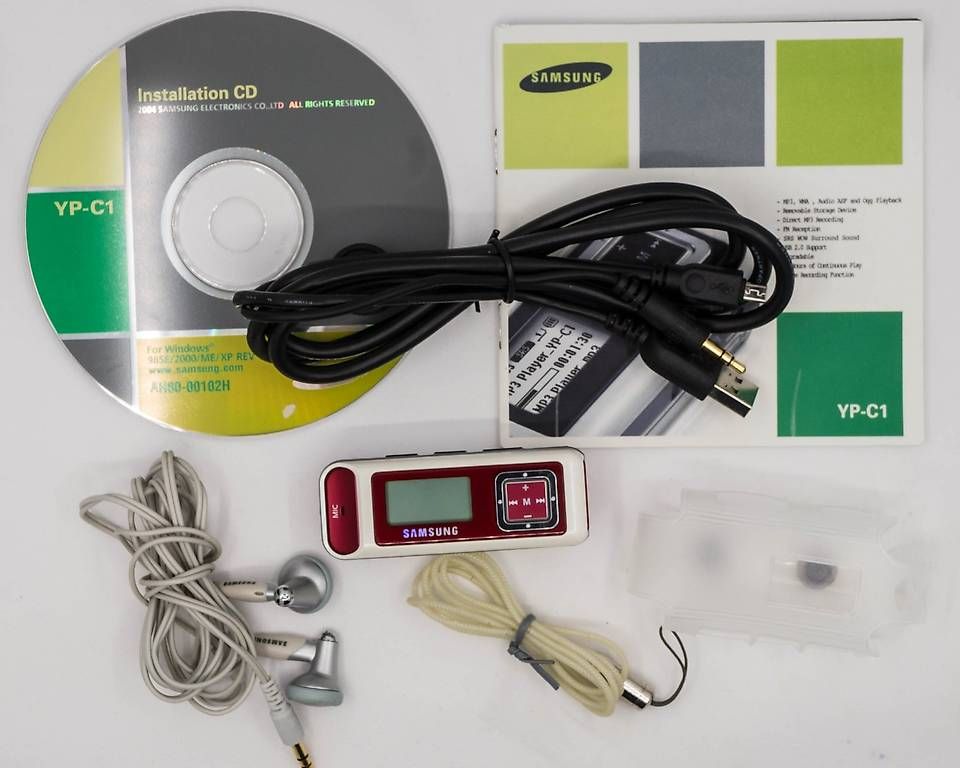 Samsung Lettore multimediale portatile: Samsung YP-C1 Mp3 Player - sUPerB ConDiTiON – Nuovo (secondo la descrizione) da Thörishaus venduto da vintagger 3