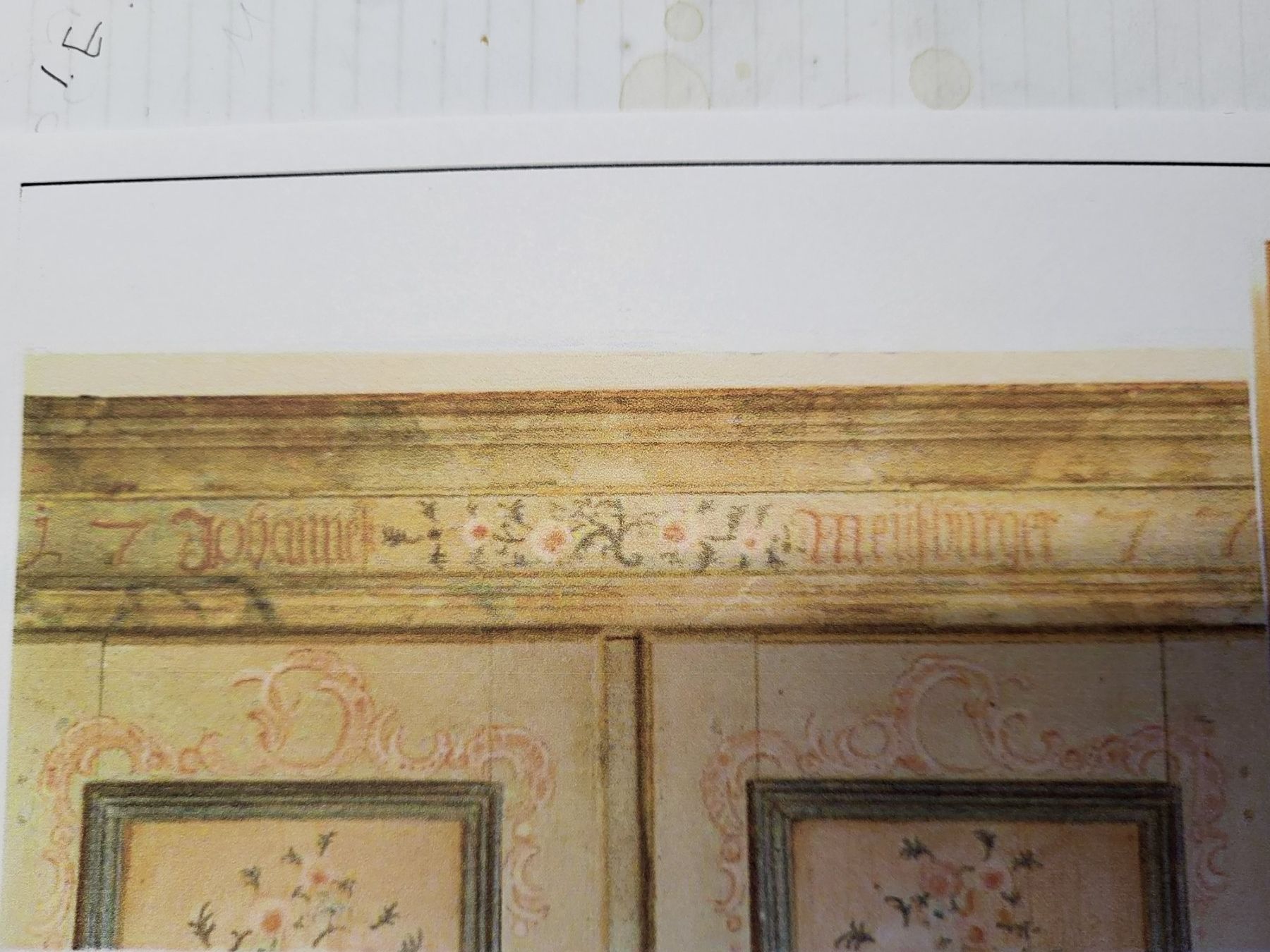 Armadi: bemalter Bauernschrank antik – Usato da Diessenhofen venduto da Osio 3
