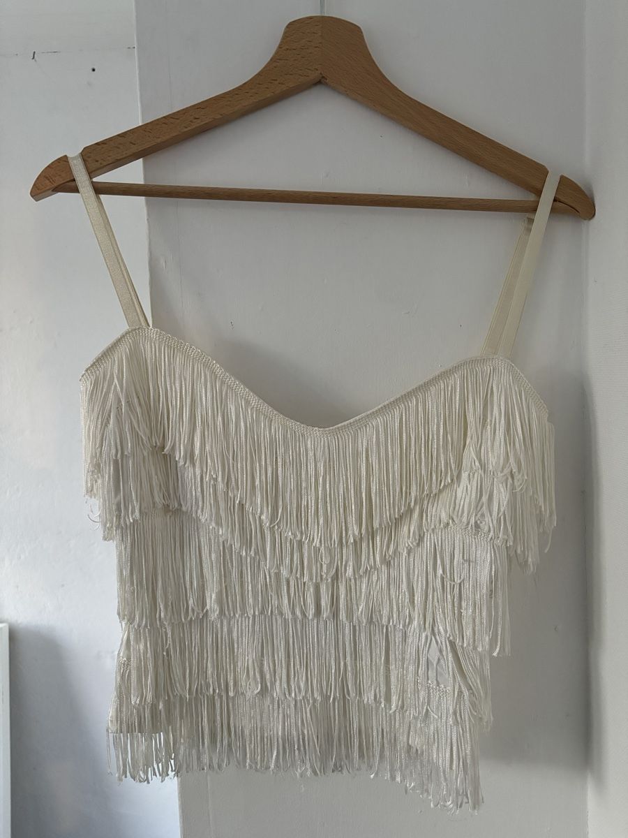 Tops: Vintage Fransen Top Gr. 34 XS – Gebraucht aus Bern von emski