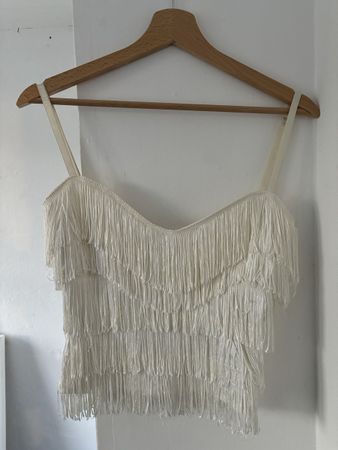 Vintage Fransen Top Gr. 34 XS