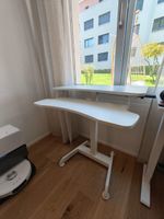 Stehpult weiss höhenverstellbar guter Zustand