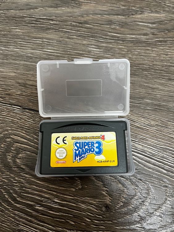Boîte De Jeu Game Boy Advance Super Mario 3 USA – édition Complète, Sans Jeu