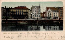 Gruss aus Rorschach. Hafen, Bahnhofrestauration