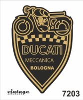 Ducati Meccanica Bologna Vintage Aufkleber (Art. 7203)