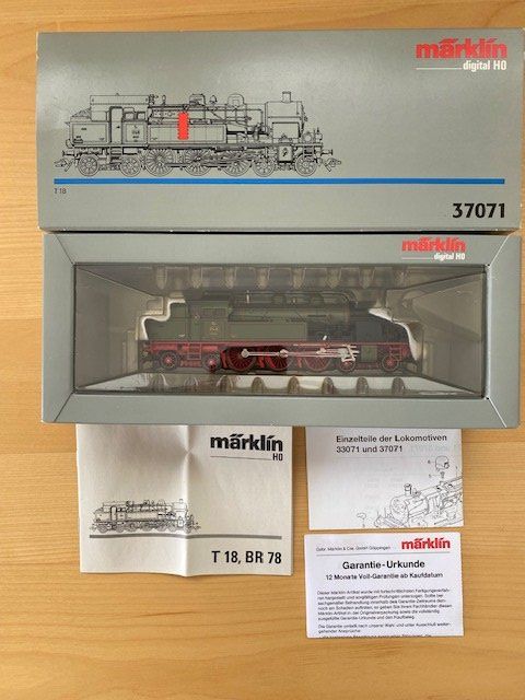 Märklin Trains électriques: Märklin 37071 T 18 – Neuf avec emballage d'origine à Adelboden par diana_ch 9