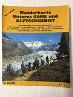 1Wanderkarte unteres Goms & Aletschgebiet