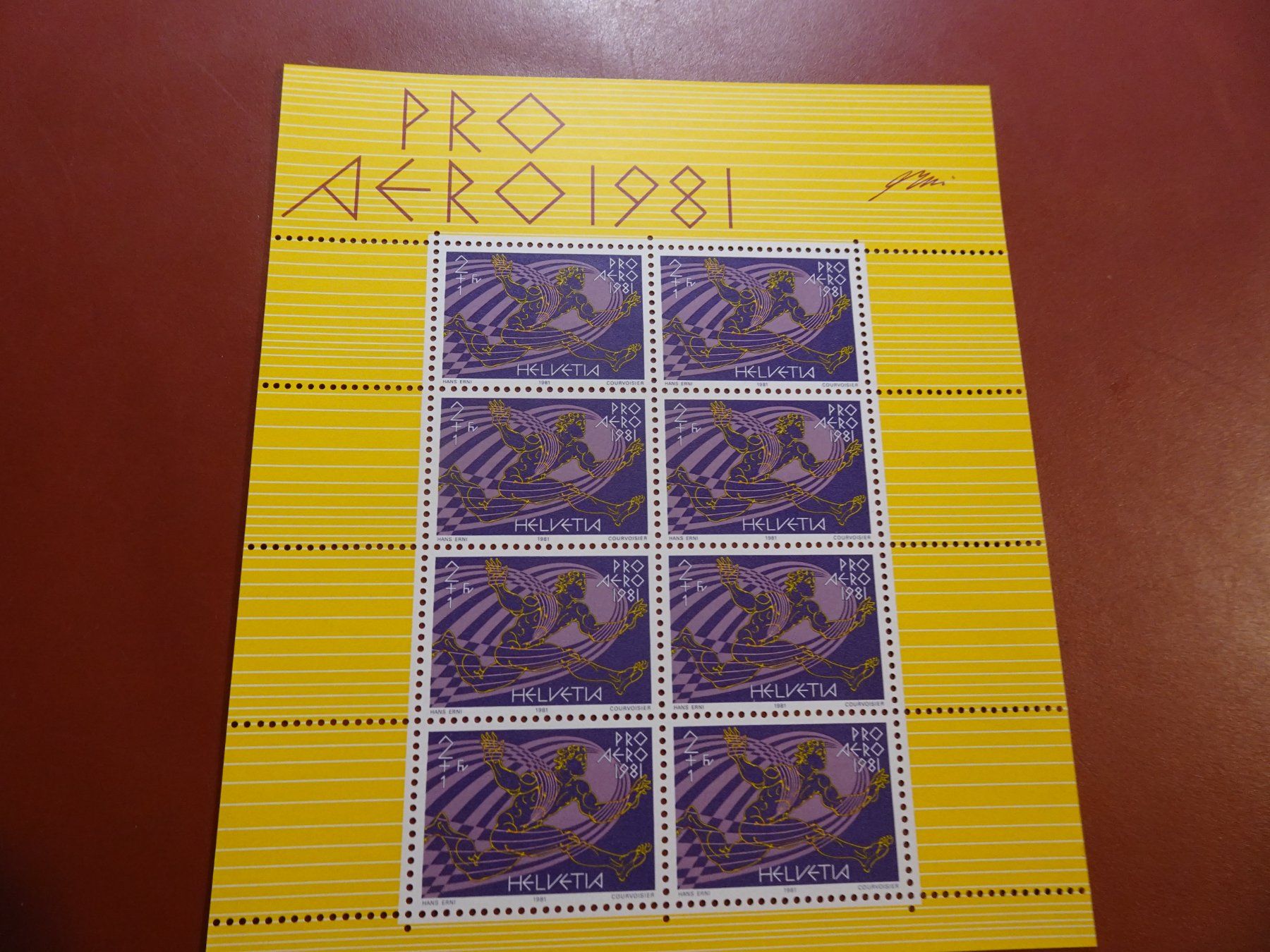 Tutti i francobolli: 1981, KLEINBOGEN PRO AERO, POSTFRISCH – Nuovo (secondo la descrizione) da Eschenbach SG venduto da eDaisy