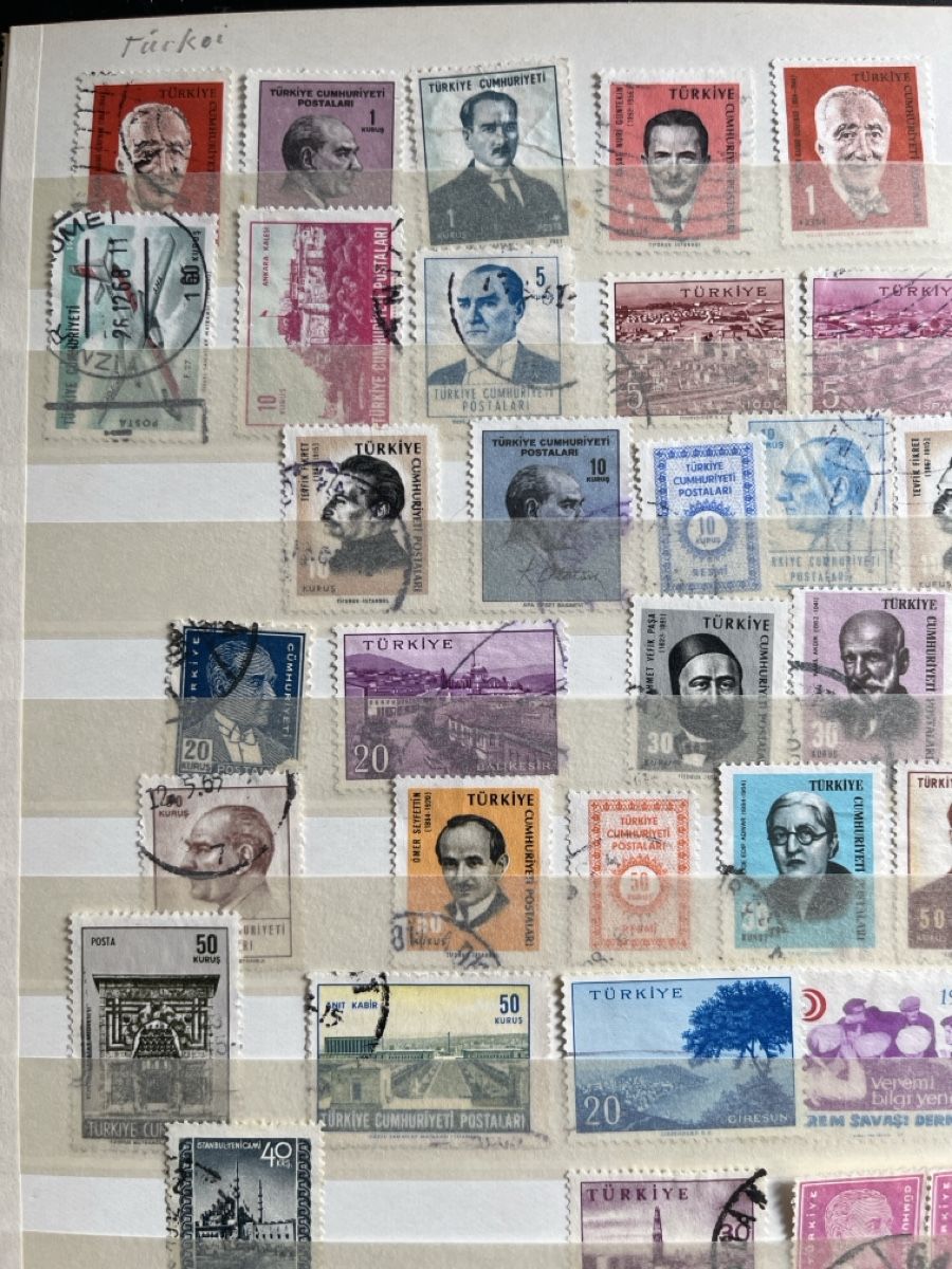 Tutti i francobolli: Alte Briefmarken Sammlung Türkei – Usato da Zürich venduto da pantelicarsenije 1
