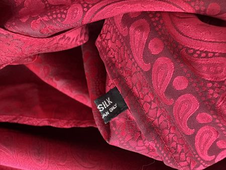 Seidenbluse Hemd 100% Seide Vintage