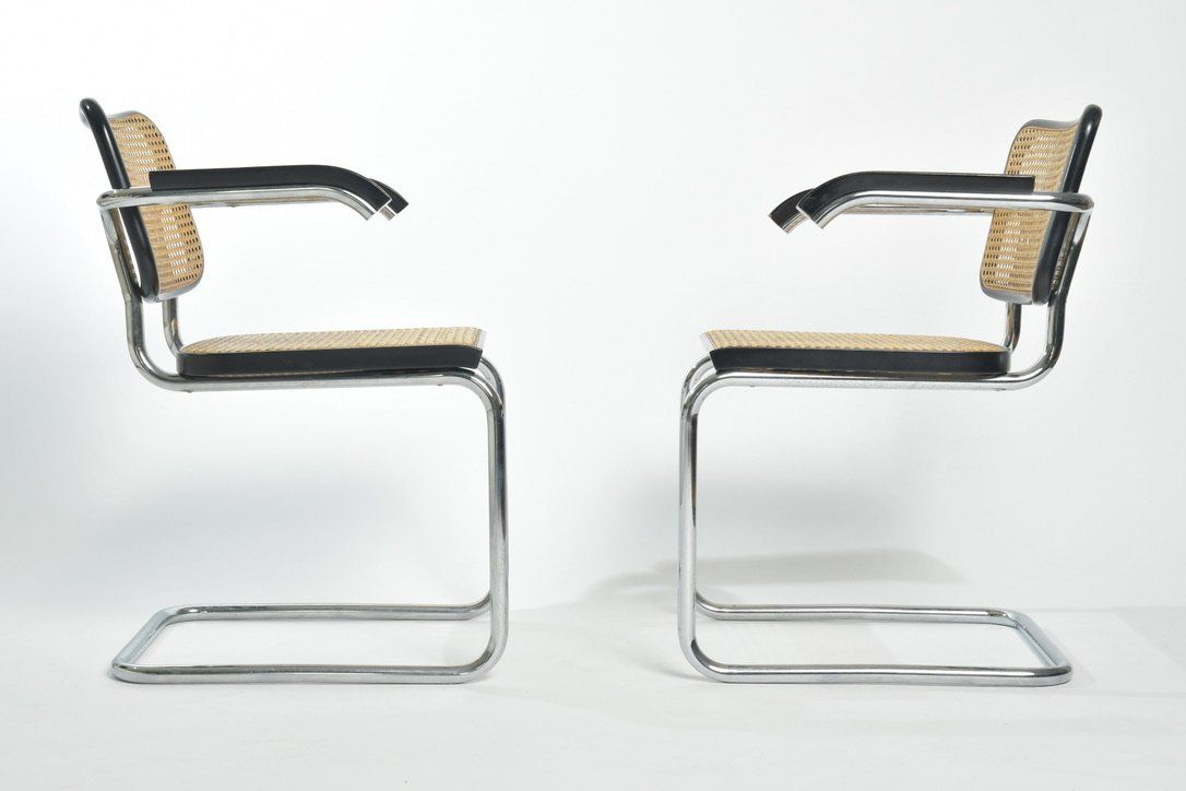 Breuer Sedie: Marcel Breuer Freischwinger Set – Usato da Zürich venduto da IndividumCH 4