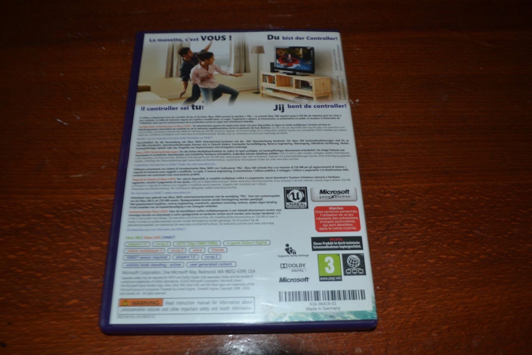 Giochi: XBOX 360 Kinect Adventures! – Usato da Laupen ZH venduto da chefdom 1