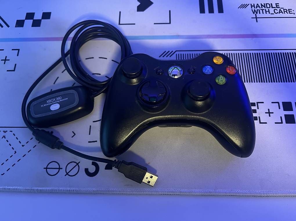 Microsoft Controller: Original Xbox 360 Wireless Controller + Wireless PC Receiver – Gebraucht aus Sempach von KevinT.