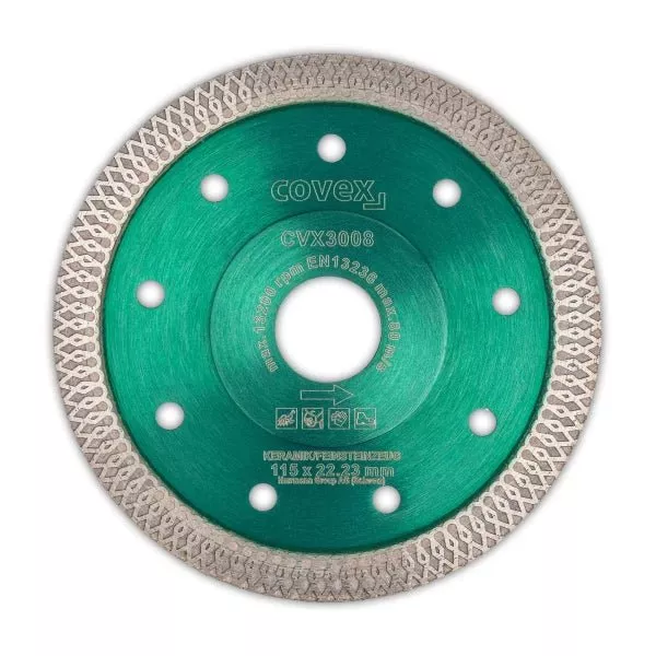 X-Turbo Diamanttrennscheibe 115 Mm – Für Keramik Produktbild-Vorschau 5