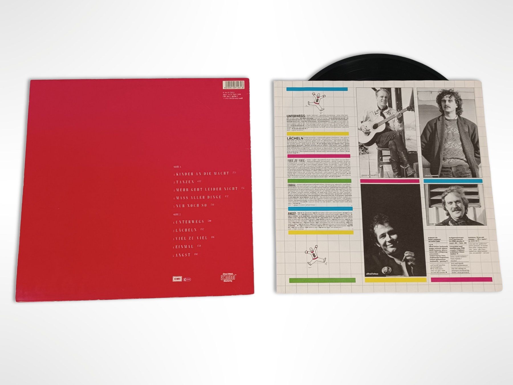 Dischi in vinile: Vinyl HERBERT GRÖNEMEYER Sprünge – Usato da Suhr venduto da Restwert_Suhr 4