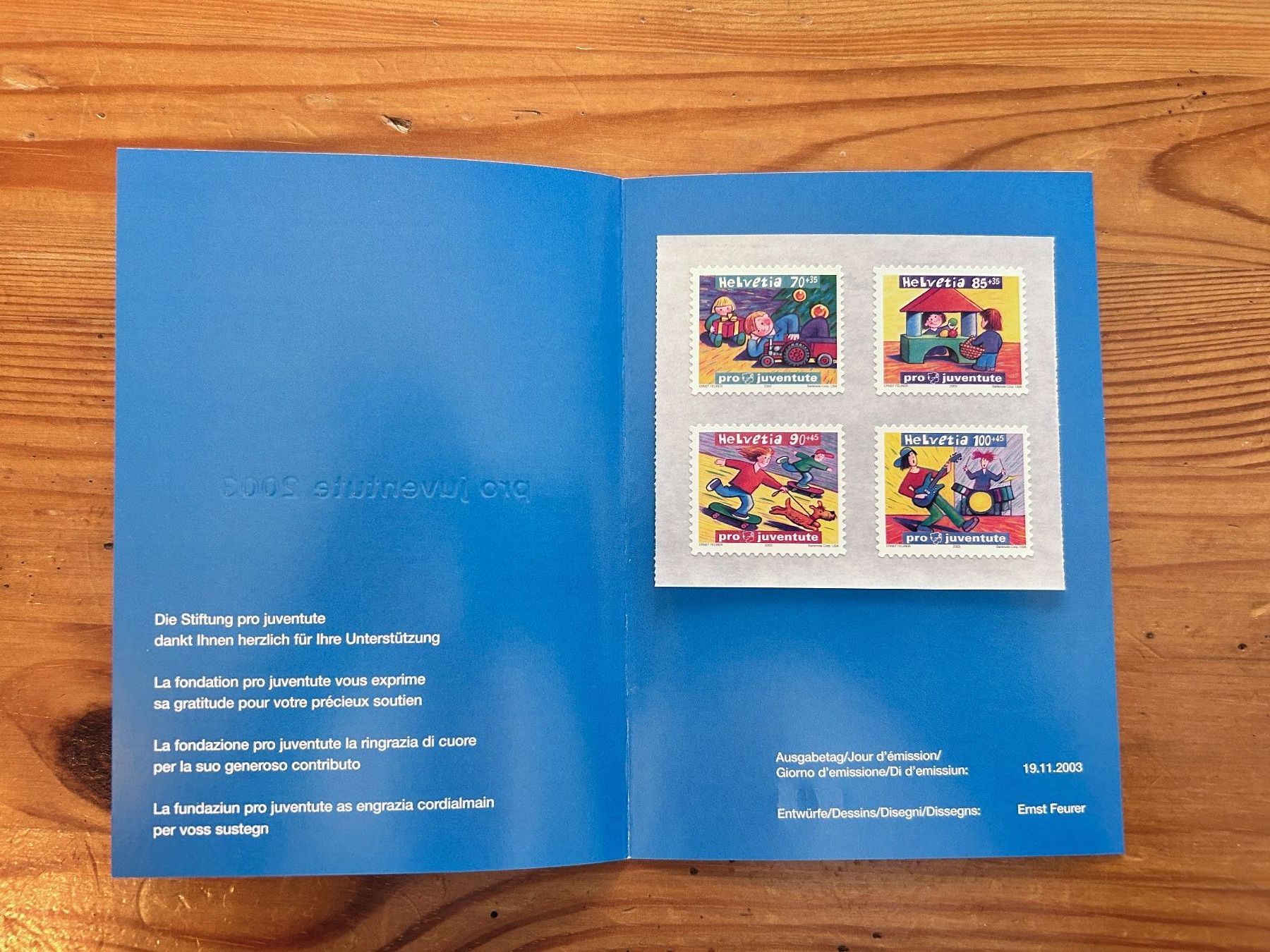 Alle Briefmarken: Postmarken Pro Juventute – Neu (gemäss Beschreibung) aus Zürich von Berrymen 2