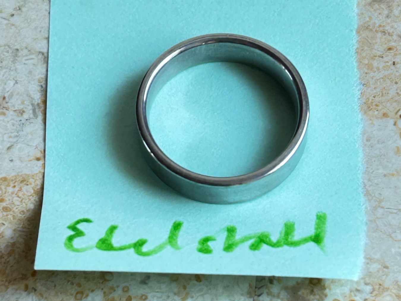 Anelli: Herrenring Edelstahlring (61/21) – Usato da Dittingen venduto da Bellevista 4
