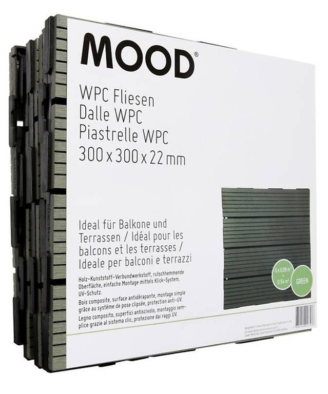 Bodenbeläge: Mood Klickfliese HPC Solide Green – Gebraucht aus Birsfelden von coccobello03