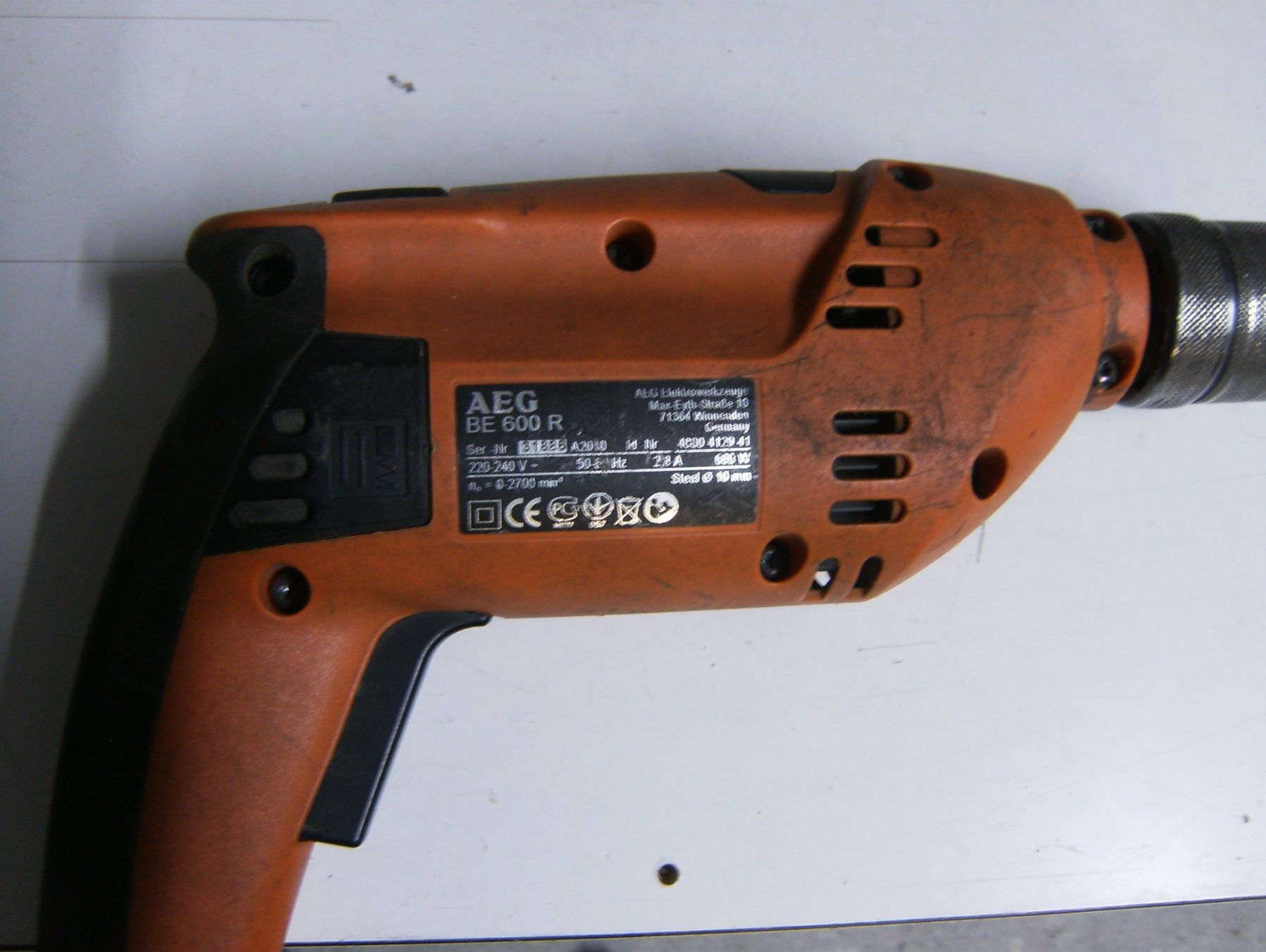 AEG Trapani: Bohrmaschine AEG BE600 R – Usato da Linthal venduto da fiatsedici 3